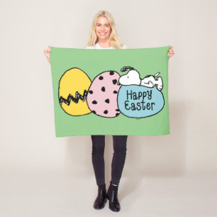 Snoopy - Happy Easter Fleece Blanket