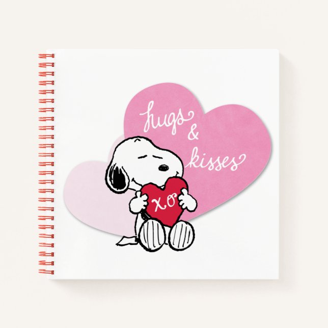 Snoopy Hugs & Kisses Notebook (Front)