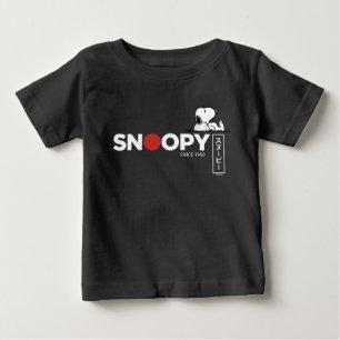 Snoopy Japanese Typography Graphic Baby T-Shirt