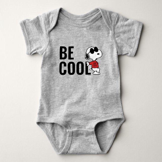 Snoopy "Joe Cool" Standing Baby Bodysuit (Front)