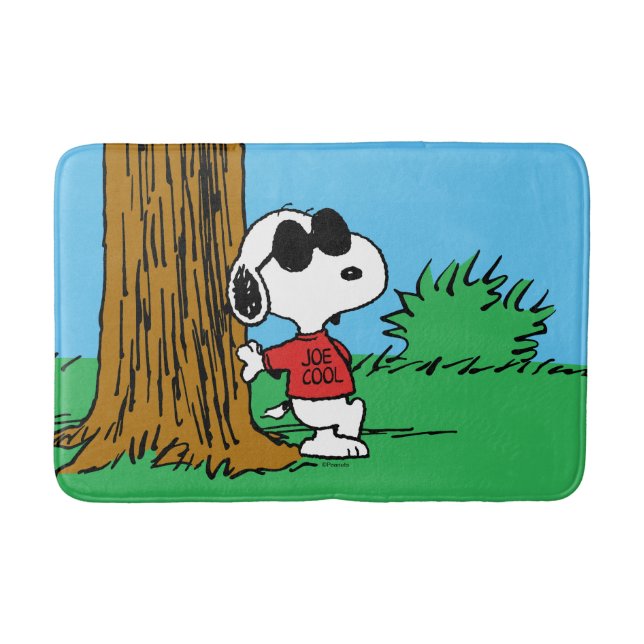 Snoopy "Joe Cool" Standing Bath Mat (Front)