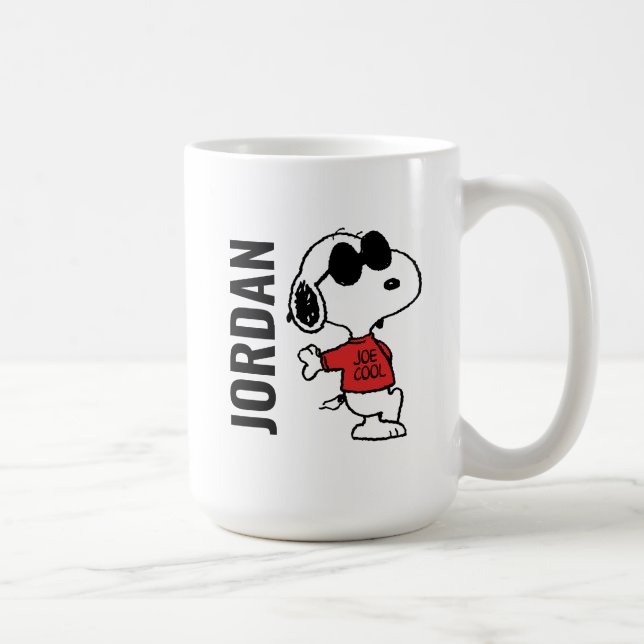 Snoopy "Joe Cool" Standing Coffee Mug (Right)