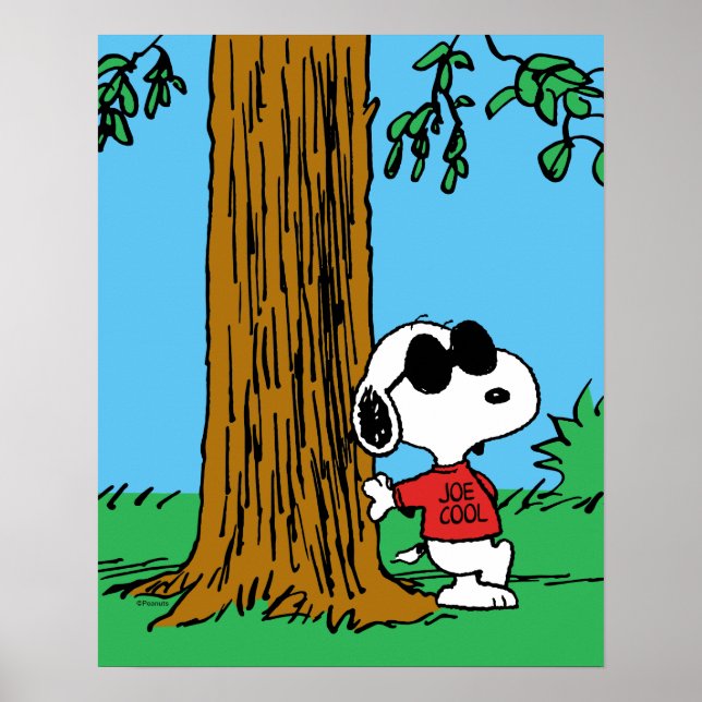 Snoopy "Joe Cool" Standing Poster (Front)