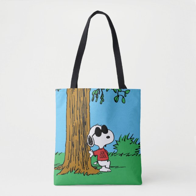 Snoopy "Joe Cool" Standing Tote Bag (Front)