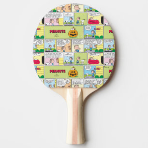 Snoopy & Linus   The Great Pumpkin News Ping Pong Paddle