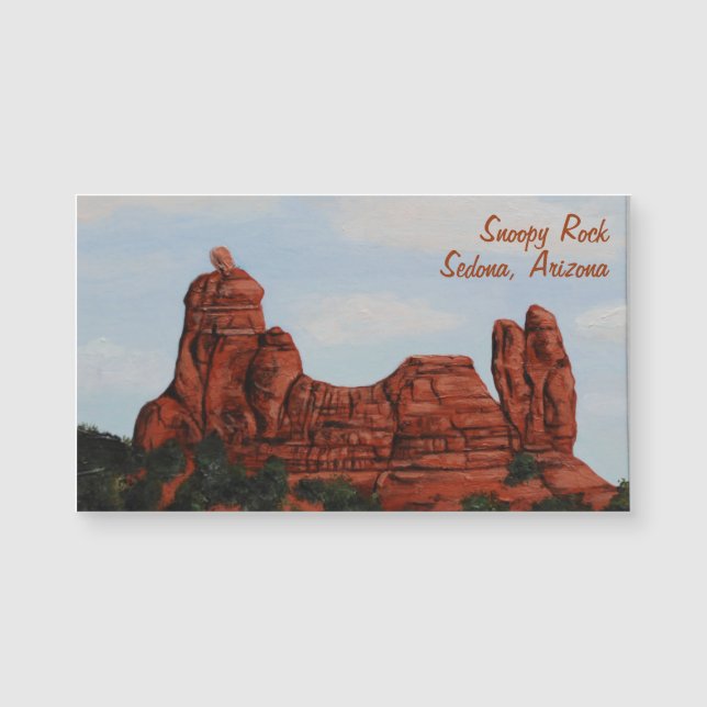 Snoopy Rock Sedona Arizona (Front)
