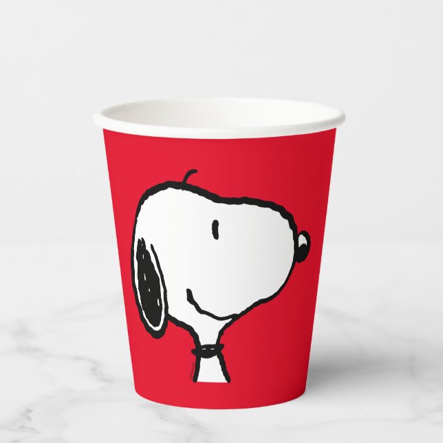 Snoopy Smile Giggle Laugh Paper Cups (Front)
