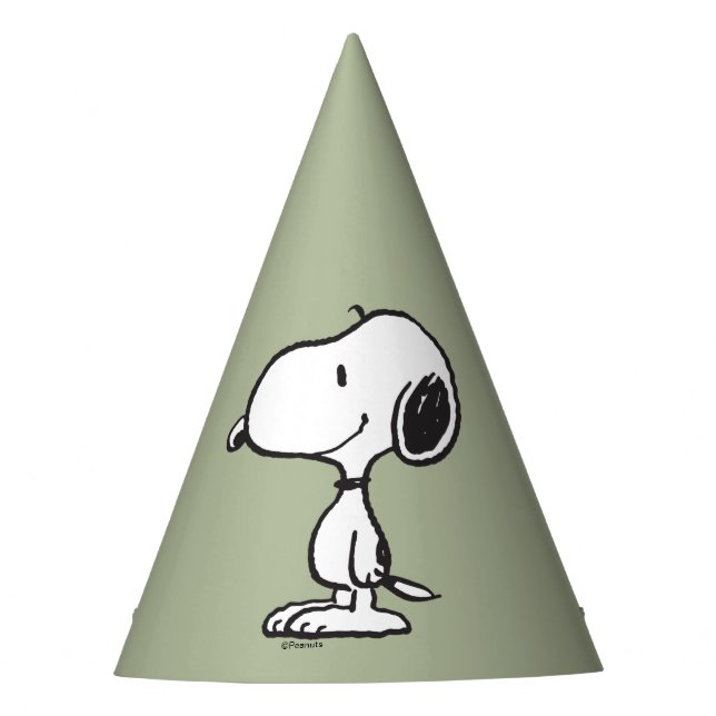 Snoopy Smile Giggle Laugh Party Hat (Front)