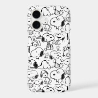 Snoopy Smile Giggle Laugh Pattern