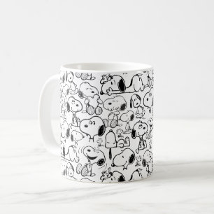 Snoopy Smile Giggle Laugh Pattern Coffee Mug