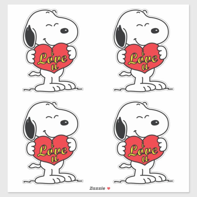 Snoopy Sticker (Feuille)