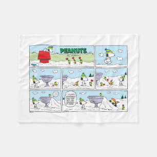 Snoopy & The Crew Fleece Blanket