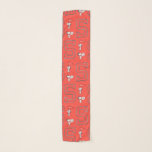 Snoopy Varsity Sports Pattern Scarf<br><div class="desc">Take a look at this super cute design featuring Snoopy enjoying various sports.</div>