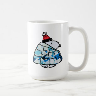 Snoopy Winter Gem Puffer Jacket Coffee Mug