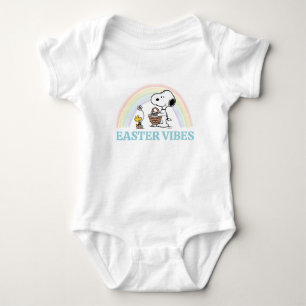 Snoopy & Woodstock - Easter Beagle Baby Bodysuit