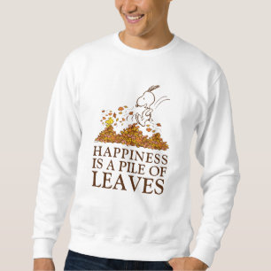 Snoopy & Woodstock Fall Leaves Sweatshirt