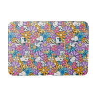 Snoopy & Woodstock Flower Pattern