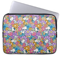 Snoopy & Woodstock Flower Pattern