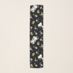 Snoopy & Woodstock Fun & Flowers Scarf<br><div class="desc">Take a look at this super cute design featuring Snoopy & Woodstock stopping to smell the flowers.</div>