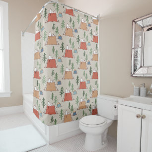 Snoopy & Woodstock Go Camping Pattern