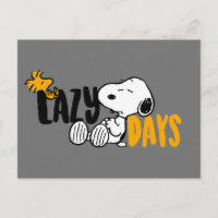 Snoopy & Woodstock | Lazy Days