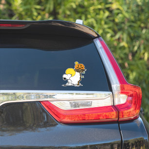 Snoopy & Woodstock Nest With Jack O' Lantern