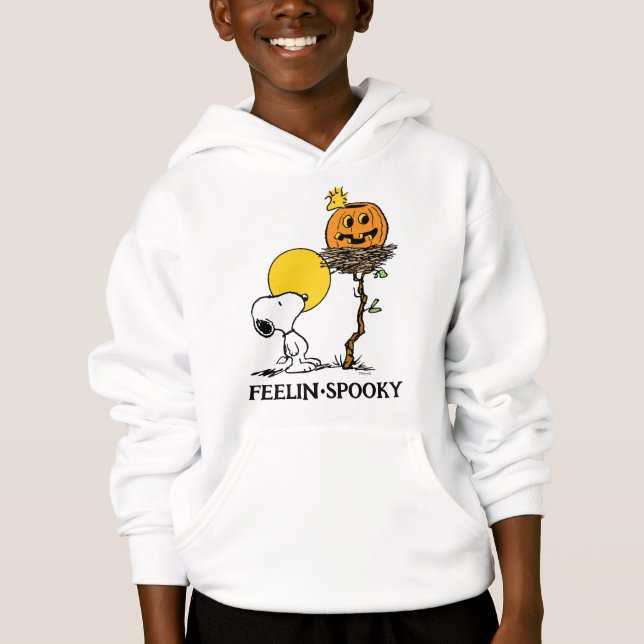 Snoopy & Woodstock Nest With Jack O' Lantern (Front)