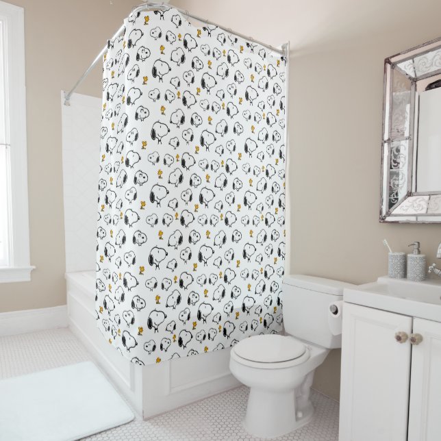 Snoopy & Woodstock Pattern (In Situ)