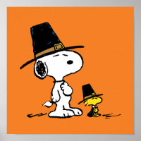 Snoopy & Woodstock Pilgrim