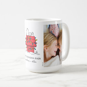 Snoopy's Christmas Doghouse   Best Grandma Ever Coffee Mug