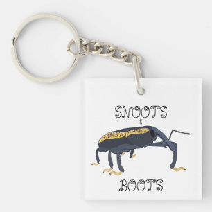 Snoots & Boots T-Shirt Keychain