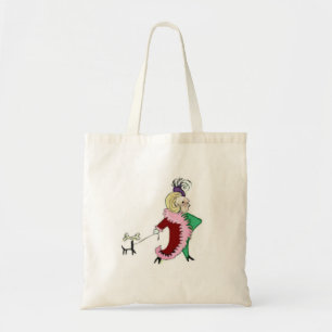 Snooty Lady avec fourrure Fourre-tout Sac d'achat