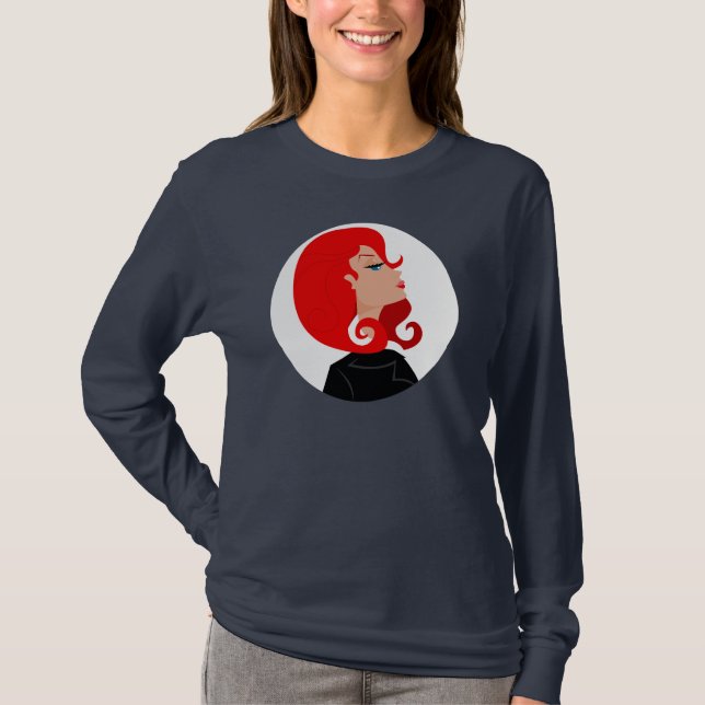Snooty Lady T-Shirt (Front)