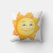 Snooze dans Sunbeams : Vente de Coussin radieux ma
