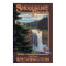 Snoqualmie Falls (Day) Washington Travel Poster