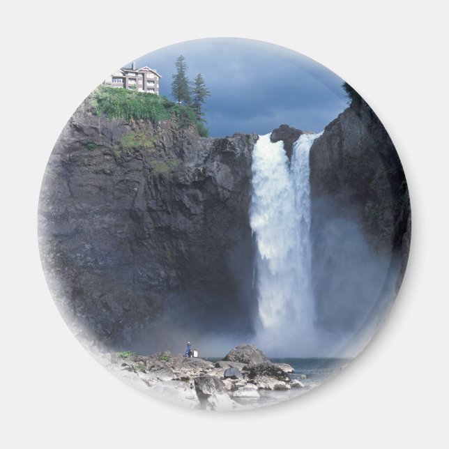 Snoqualmie falls magnet (Front)