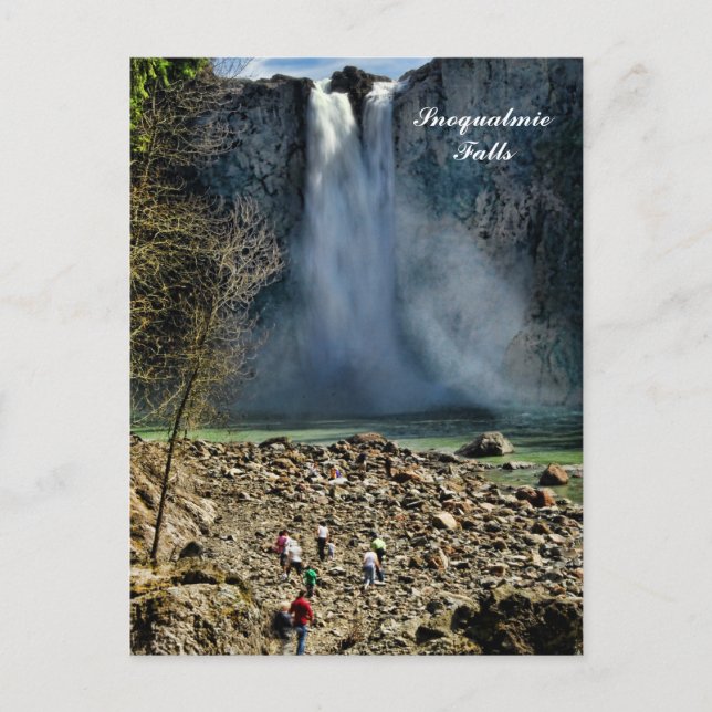 Snoqualmie Falls Postcard (Front)