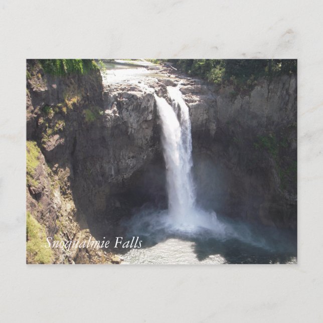 Snoqualmie Falls Postcard (Front)