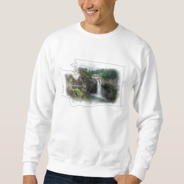 Snoqualmie Falls sweatshirt (Front)