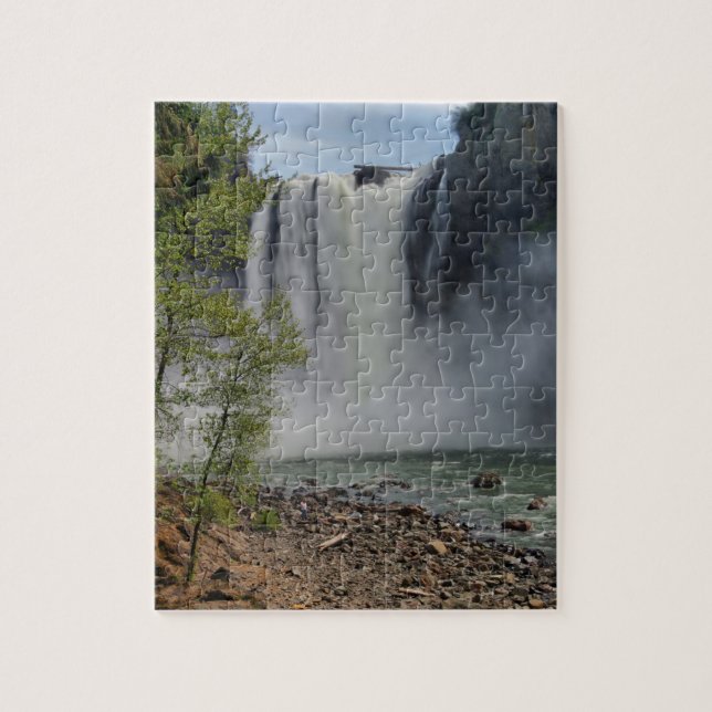 Snoqualmie tombe puzzle denteux (Vertical)