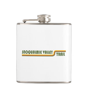 Snoqualmie Valley Trail Washington State Hip Flask