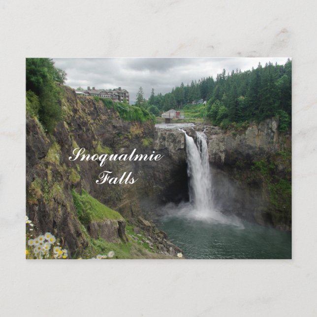 SnoqualmieFalls Postcard (Front)