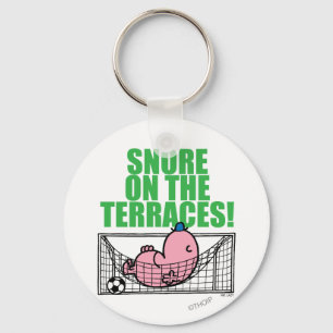 Snore On The Terraces! Keychain