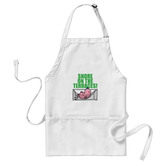 Snore On The Terraces! Standard Apron (Front)