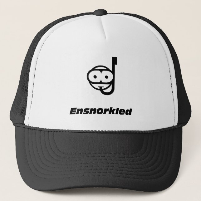 Snorkel Ensnorkled Trucker Hat (Front)