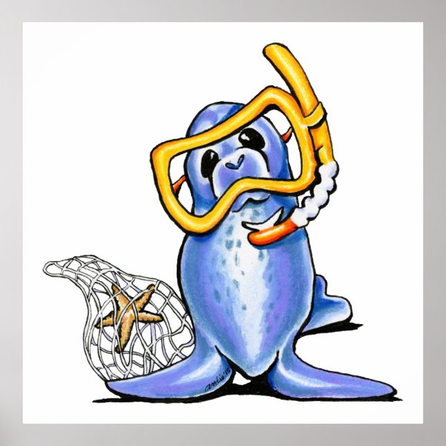 Snorkel Seal Poster (Front)