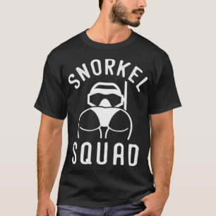 Snorkel Squad best friends quote s back - T-Shirt