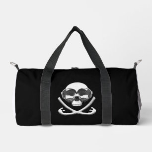 Snorkelling and Scuba Diving Pirate Skull Flag Duffle Bag