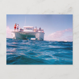 Snorkelling in the Bahamas Postcard