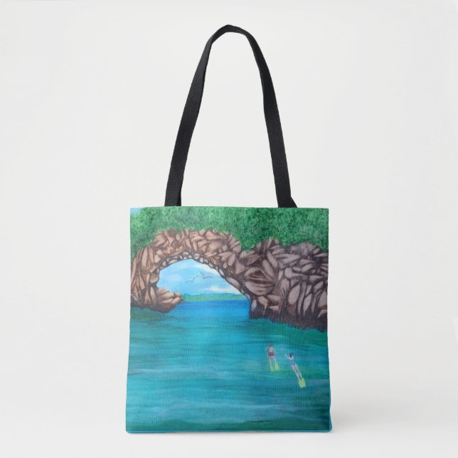 Snorkelling in Wonderland  Tote Bag (Front)
